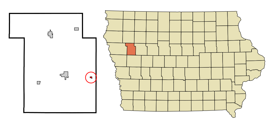 Locator map of Arthur