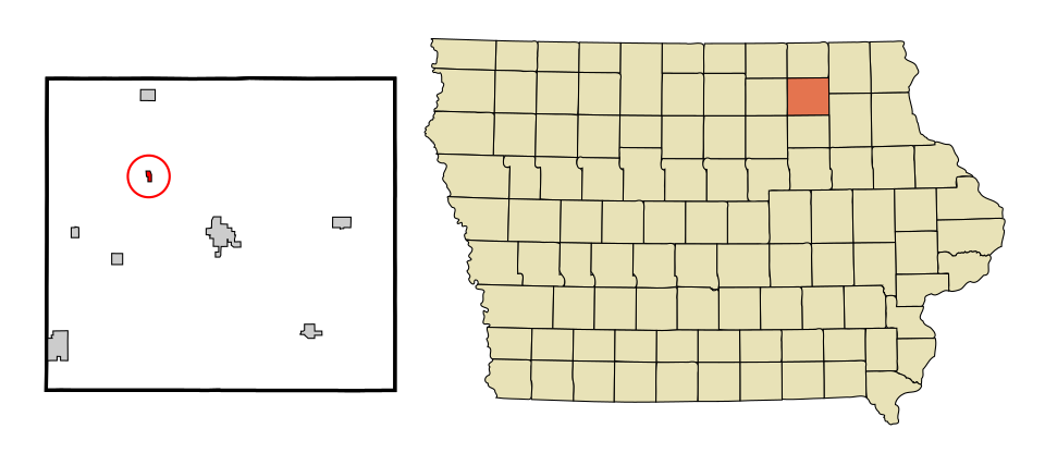 Locator map of North Washington