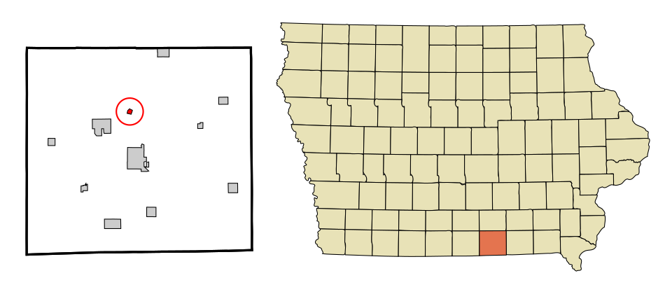 Locator map of Rathbun