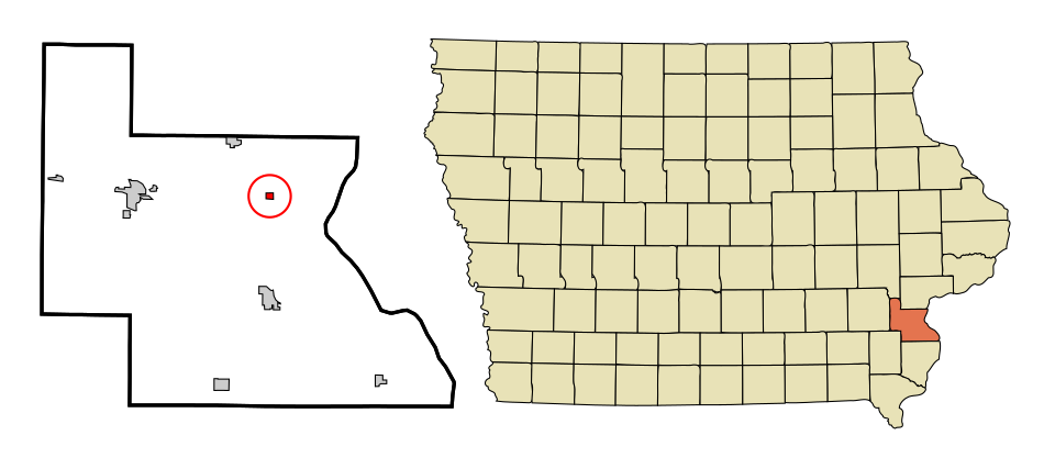 Locator map of Grandview