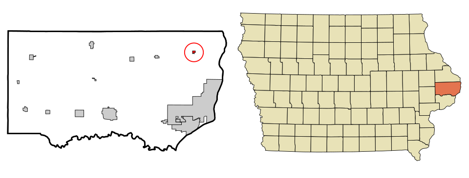 Locator map of Andover