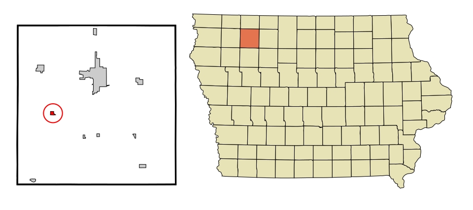 Locator map of Royal