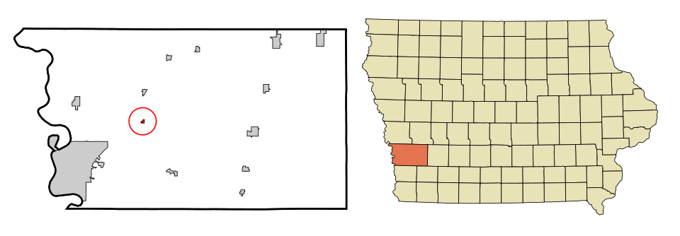 Locator map of McClelland