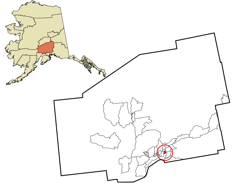 Locator map of Palmer