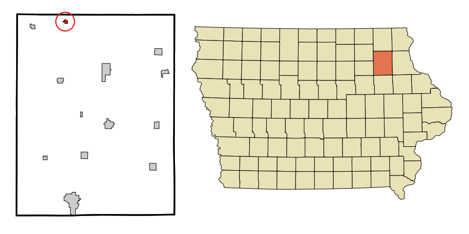 Locator map of St. Lucas