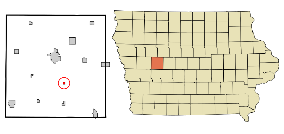Locator map of Willey
