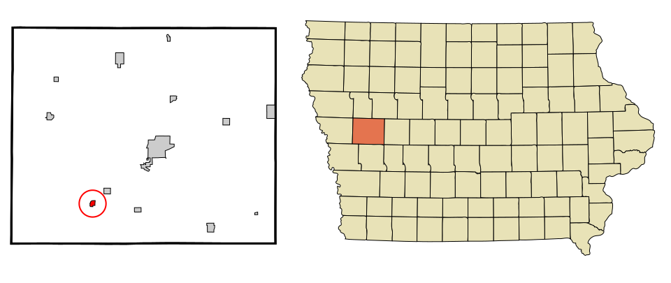 Locator map of Dow