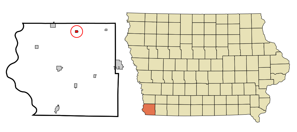 Locator map of Randolph
