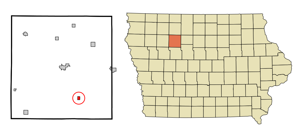 Locator map of Palmer