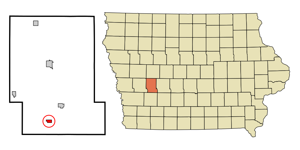 Locator map of Brayton