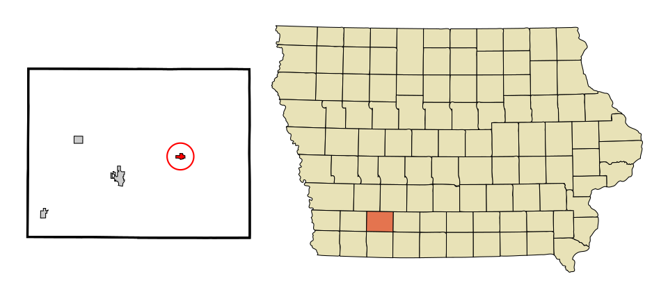 Locator map of Prescott