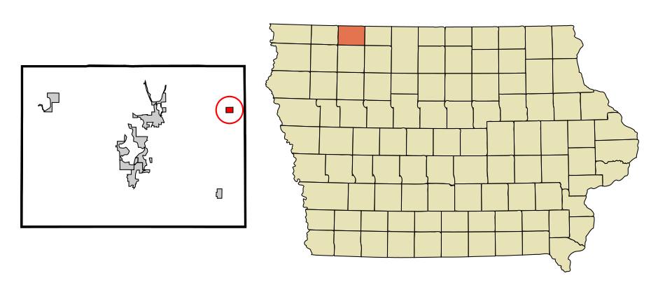 Locator map of Superior