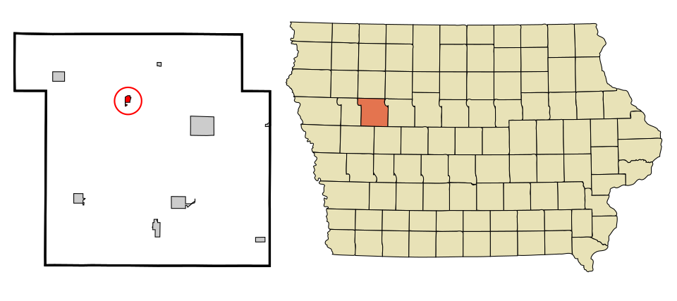 Locator map of Early