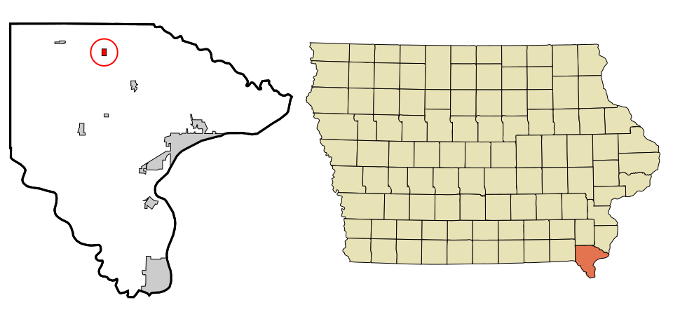 Locator map of St. Paul