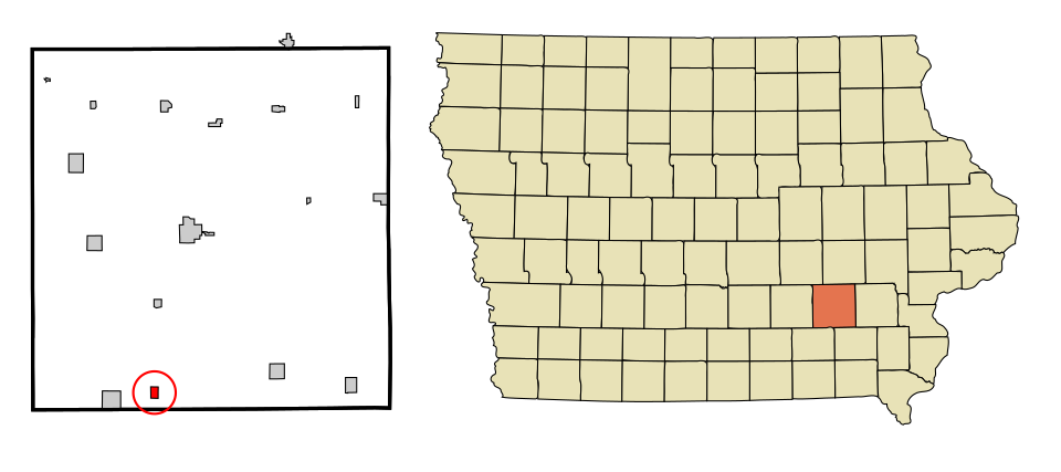 Locator map of Martinsburg