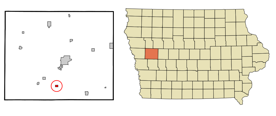 Locator map of Buck Grove