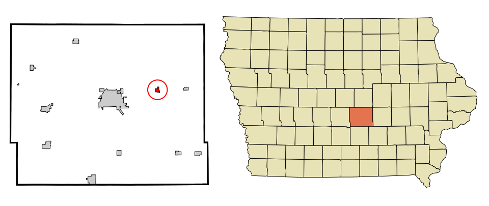 Locator map of Kellogg