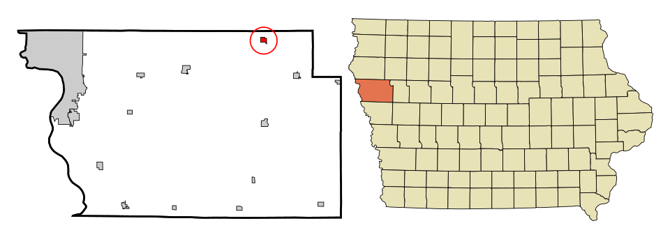 Locator map of Pierson