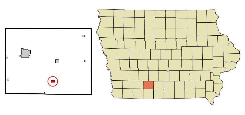 Locator map of Arispe