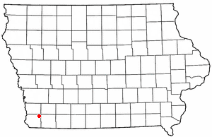Locator map of Imogene