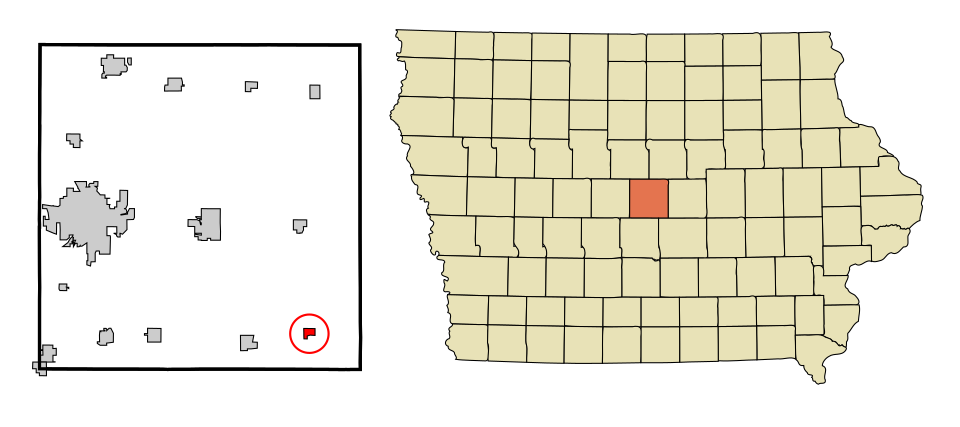 Locator map of Collins