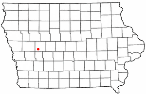 Locator map of Templeton