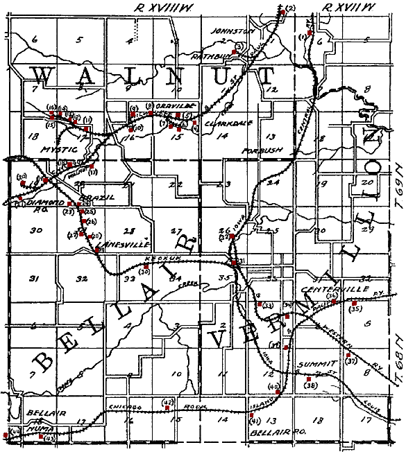 Locator map of Numa