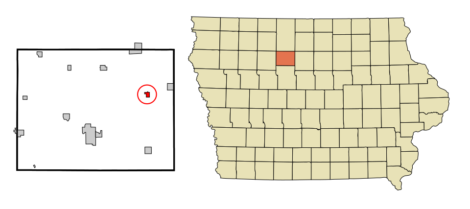 Locator map of Hardy