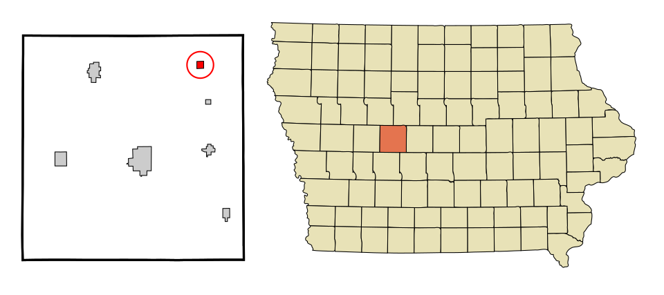 Locator map of Paton