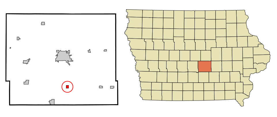 Locator map of Reasnor