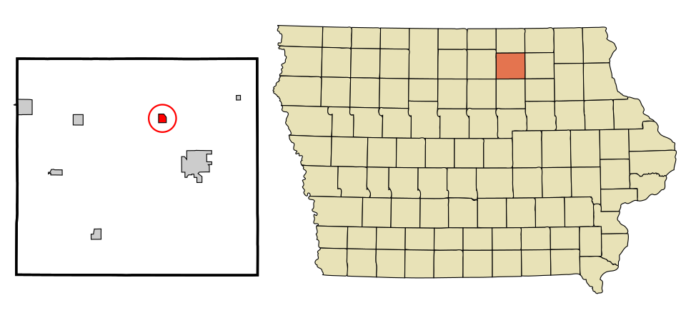 Locator map of Floyd