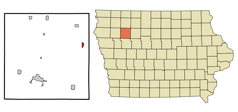 Locator map of Albert