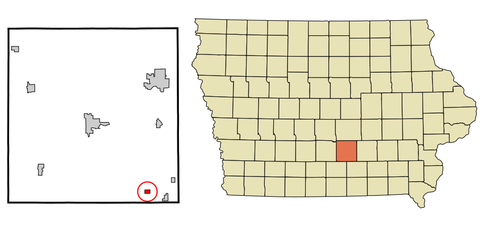 Locator map of Marysville