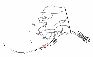 Locator map of Sand Point