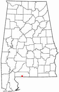 Locator map of Pollard