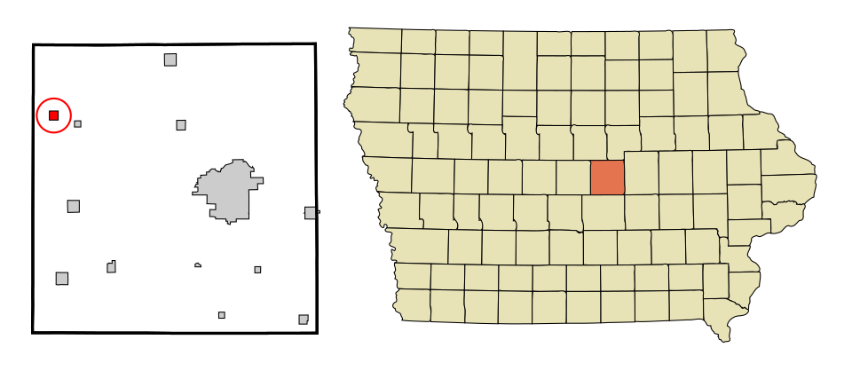 Locator map of St. Anthony