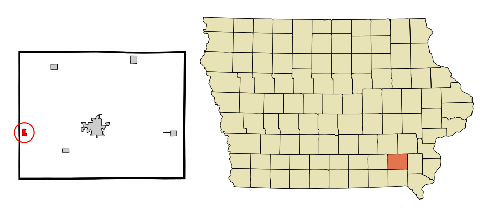Locator map of Batavia