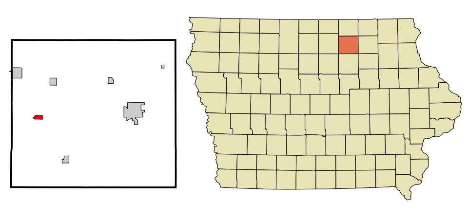Locator map of Rockford