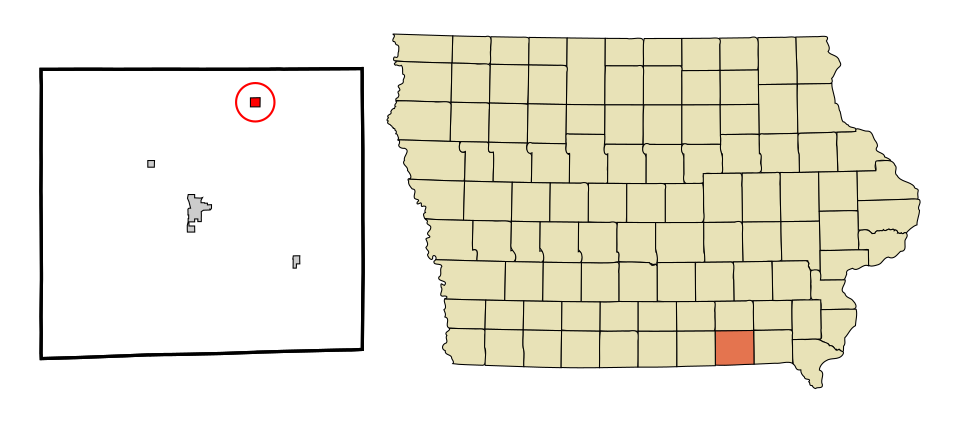 Locator map of Floris