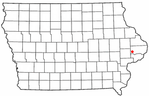 Locator map of Wheatland
