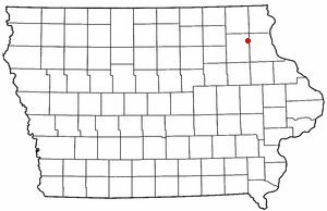 Locator map of Elgin