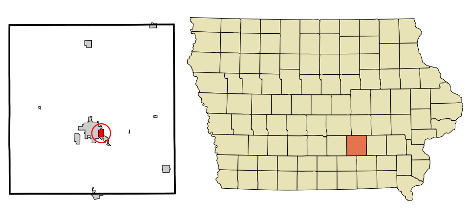 Locator map of University Park