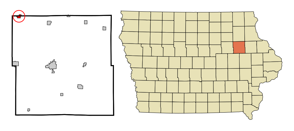 Locator map of Fairbank