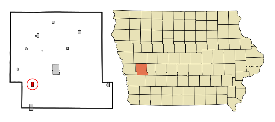 Locator map of Tennant