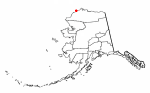 Locator map of Wainwright