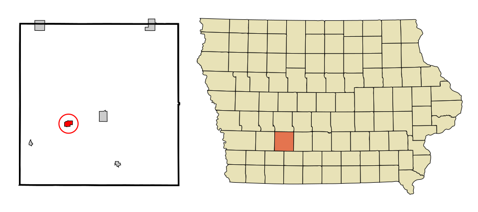 Locator map of Fontanelle
