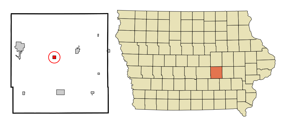 Locator map of Malcom