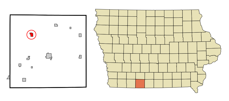 Locator map of Diagonal