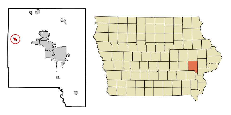 Locator map of Oxford