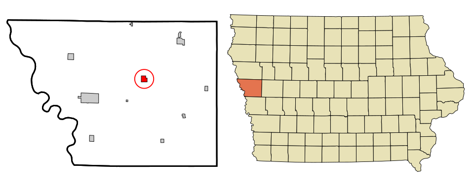 Locator map of Castana